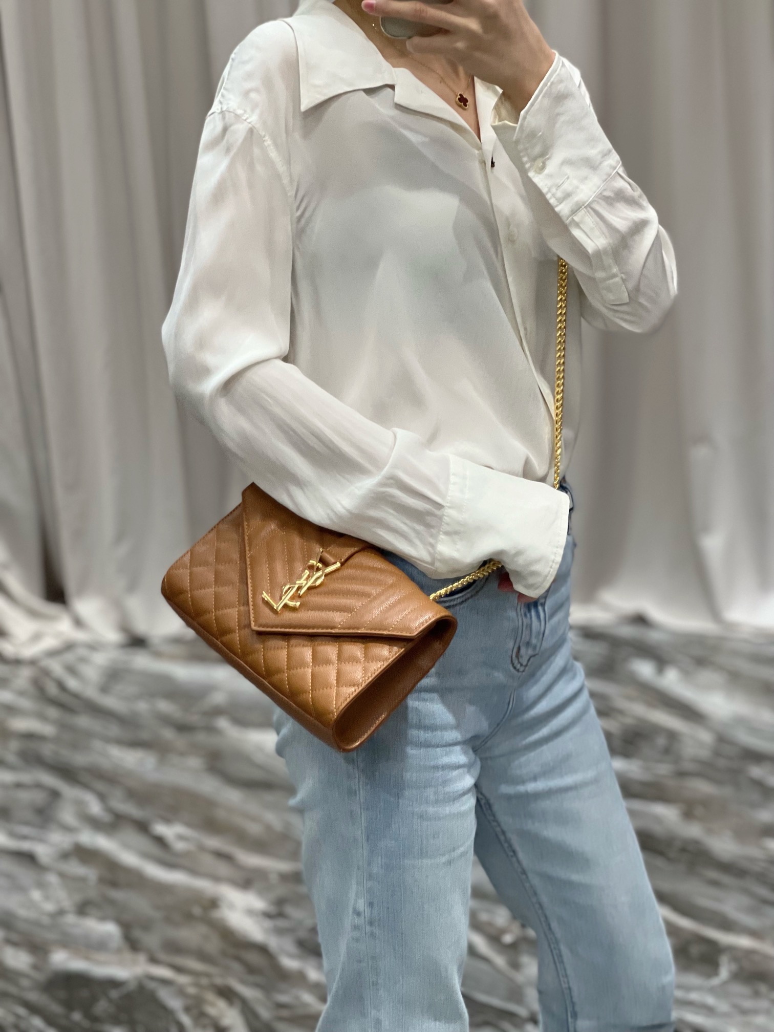 YSL Envelope Bag