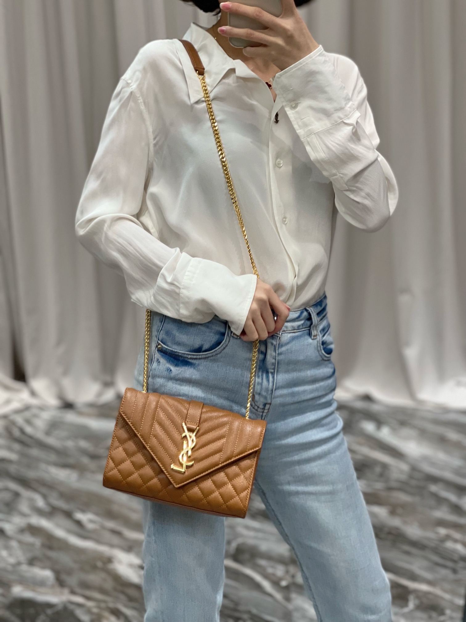 YSL Envelope Bag