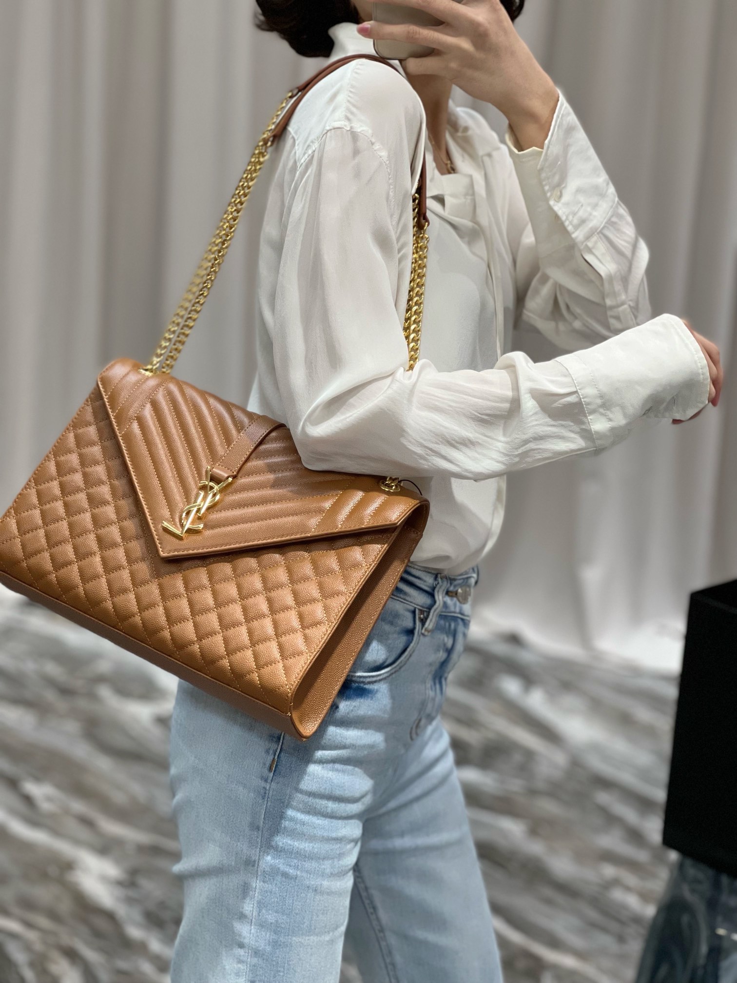 YSL Envelope Bag