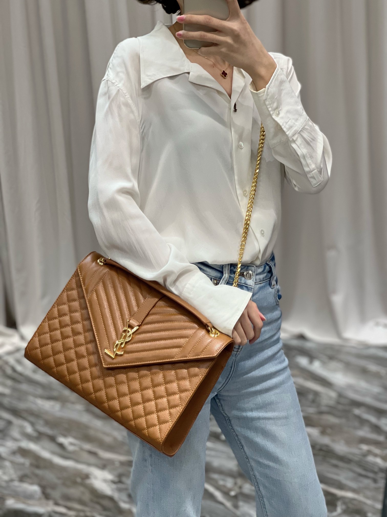 YSL Envelope Bag