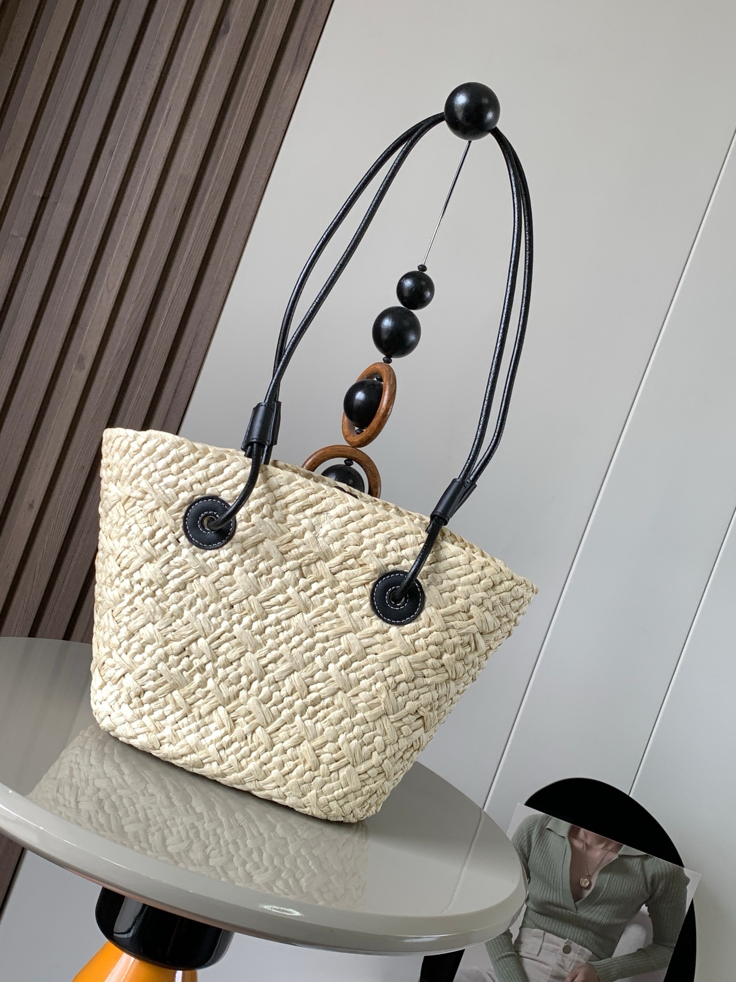 Loewe Anagram Basket Tote-34*16.5*13CM