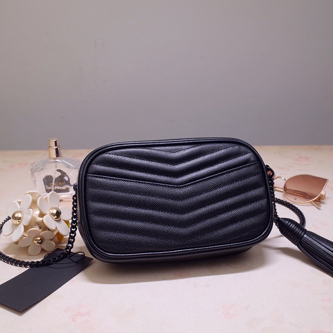 YSL Mini Lou Camera Bag-19*11*5CM