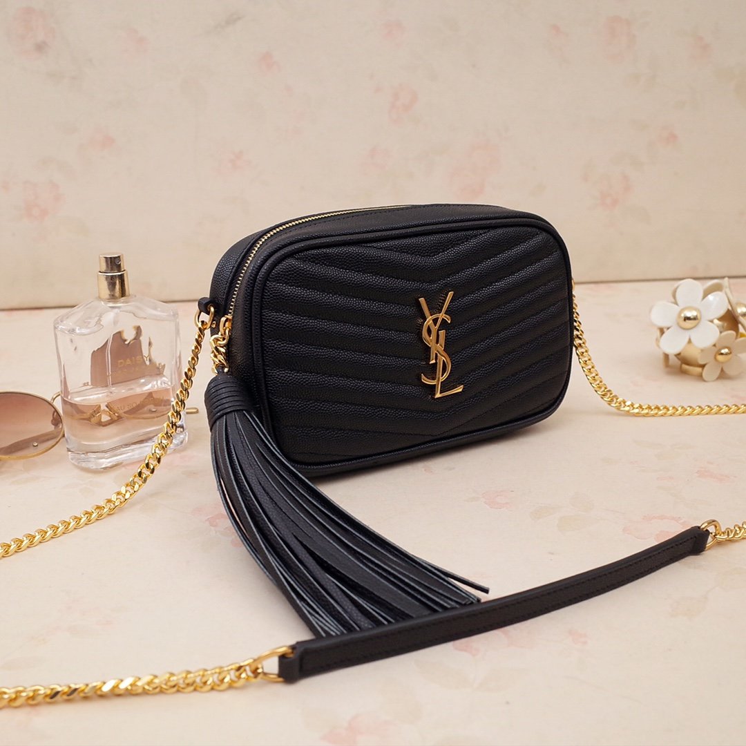 YSL Mini Lou Camera Bag-‎19*11*5CM