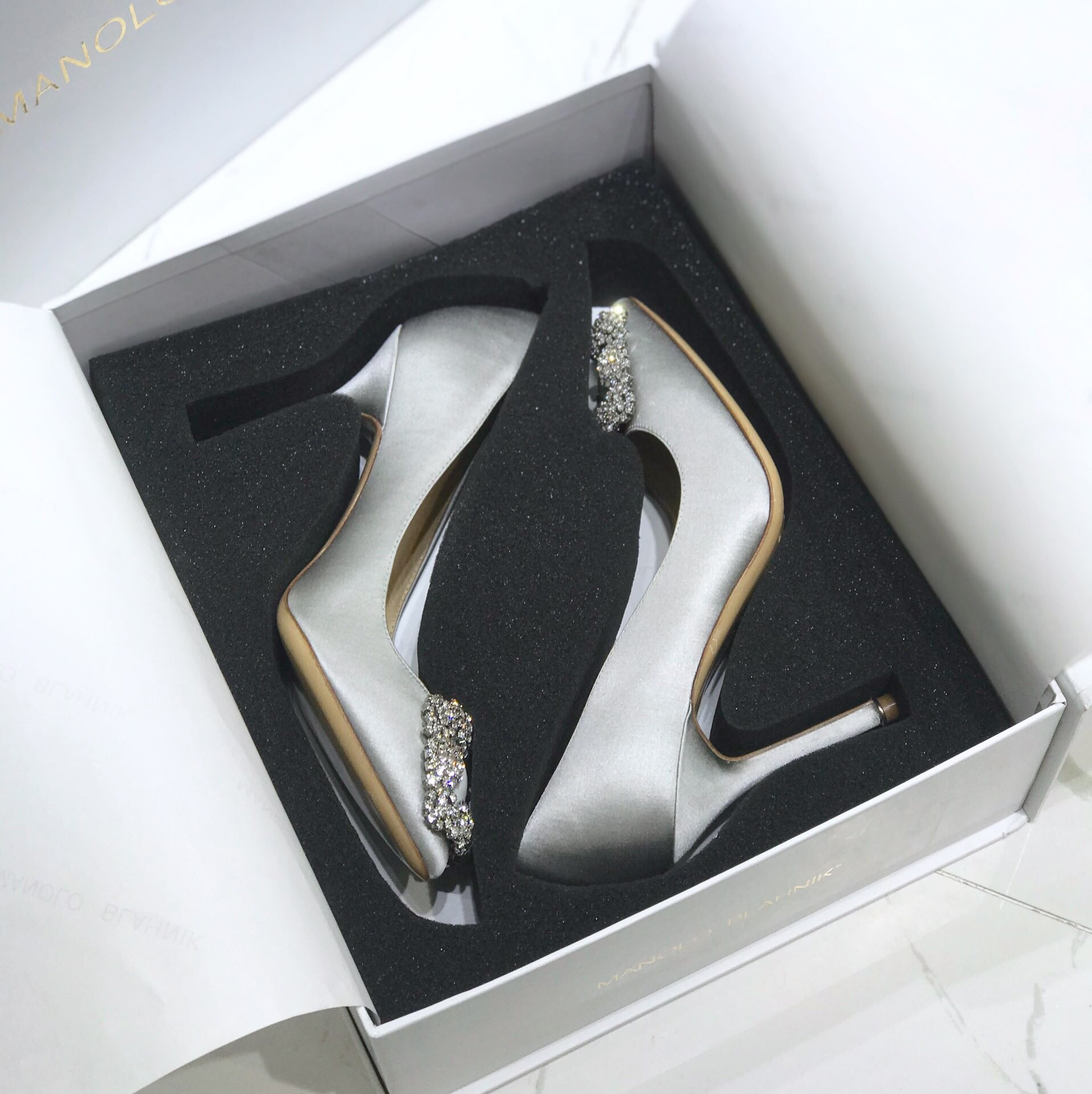 Manolo Blahnik Heels-1CM/ 6.5CM /10CM