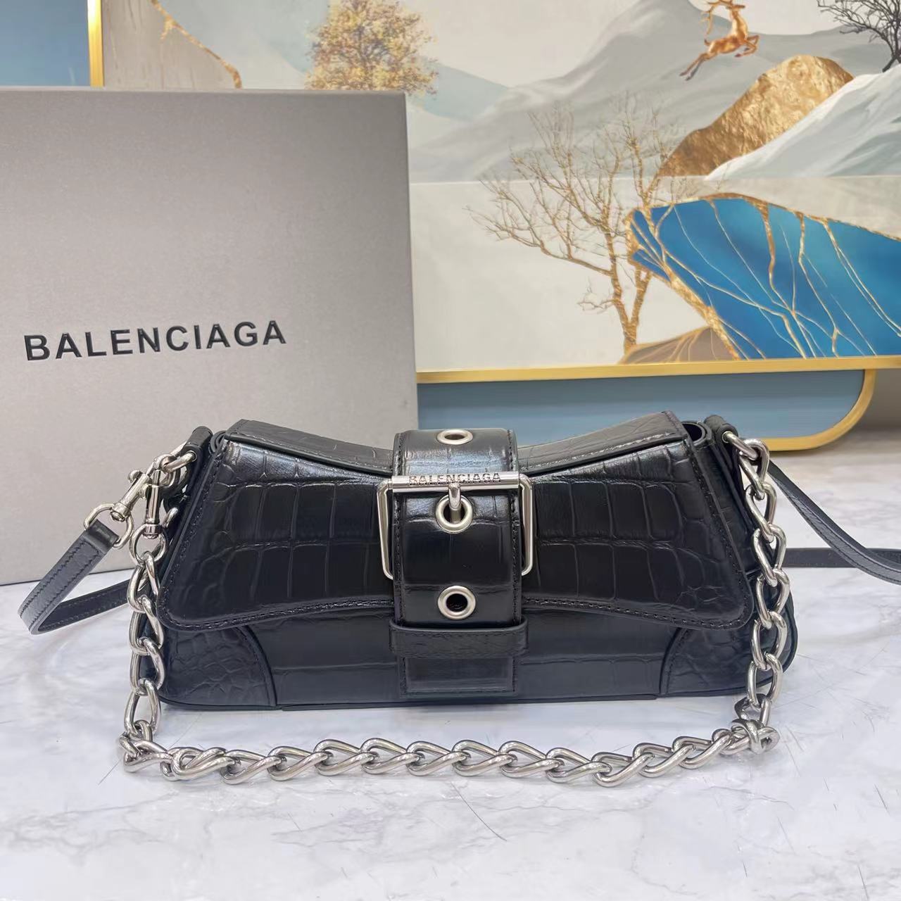Ba*len*cia*ga lindsay bag-29x13x4.8cm