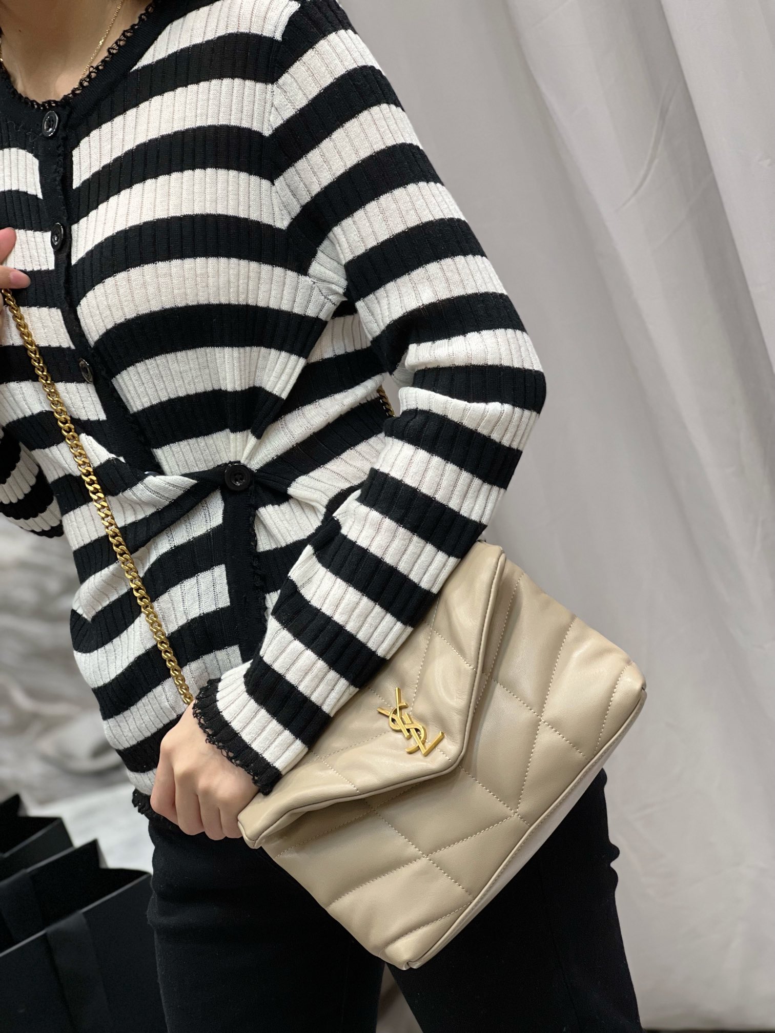 YSL Loulou Puffer-Lambskin Leather