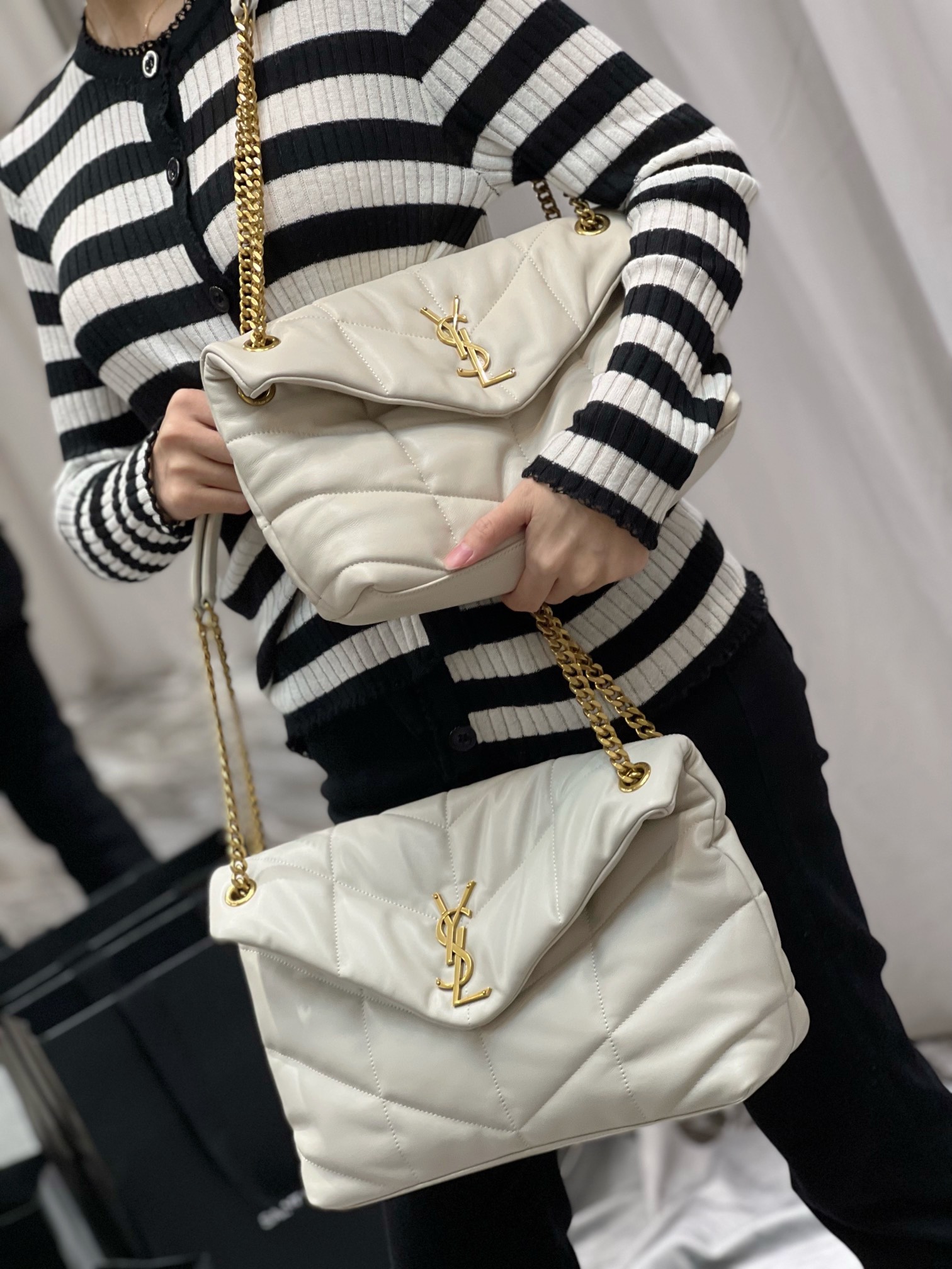 YSL Loulou Puffer-Lambskin Leather