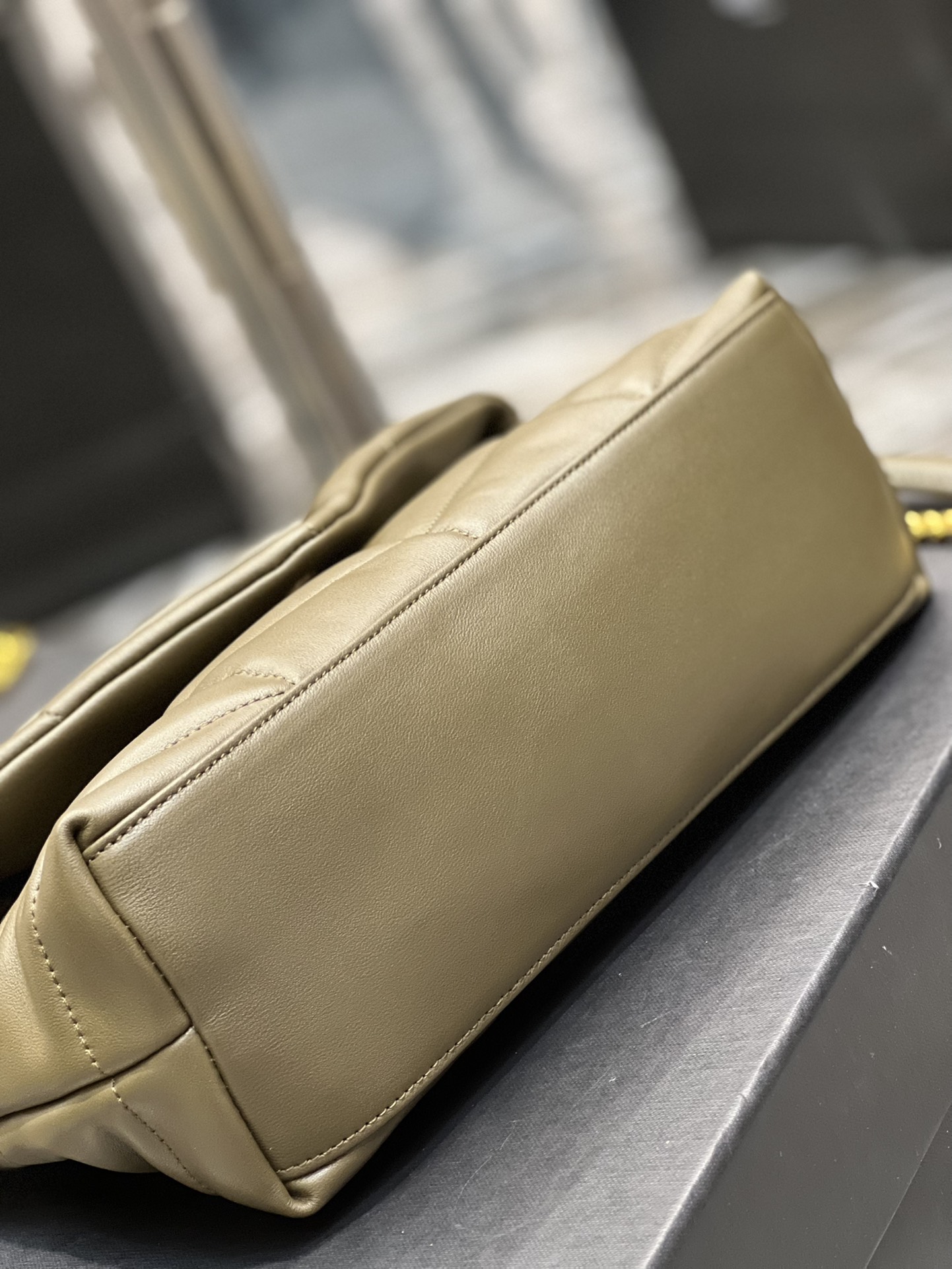 YSL Loulou Puffer-Lambskin Leather