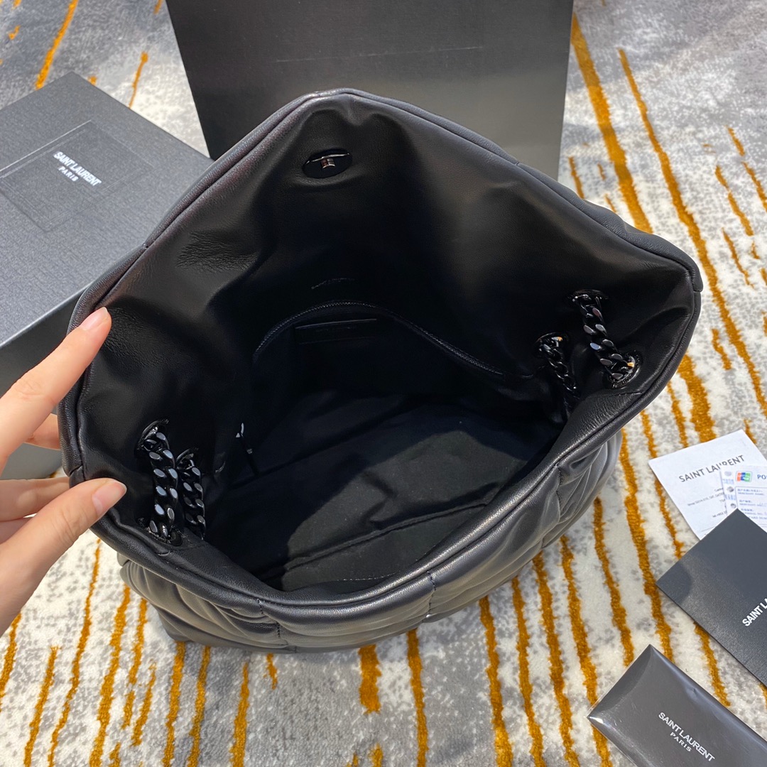 YSL Loulou Puffer-Lambskin Leather