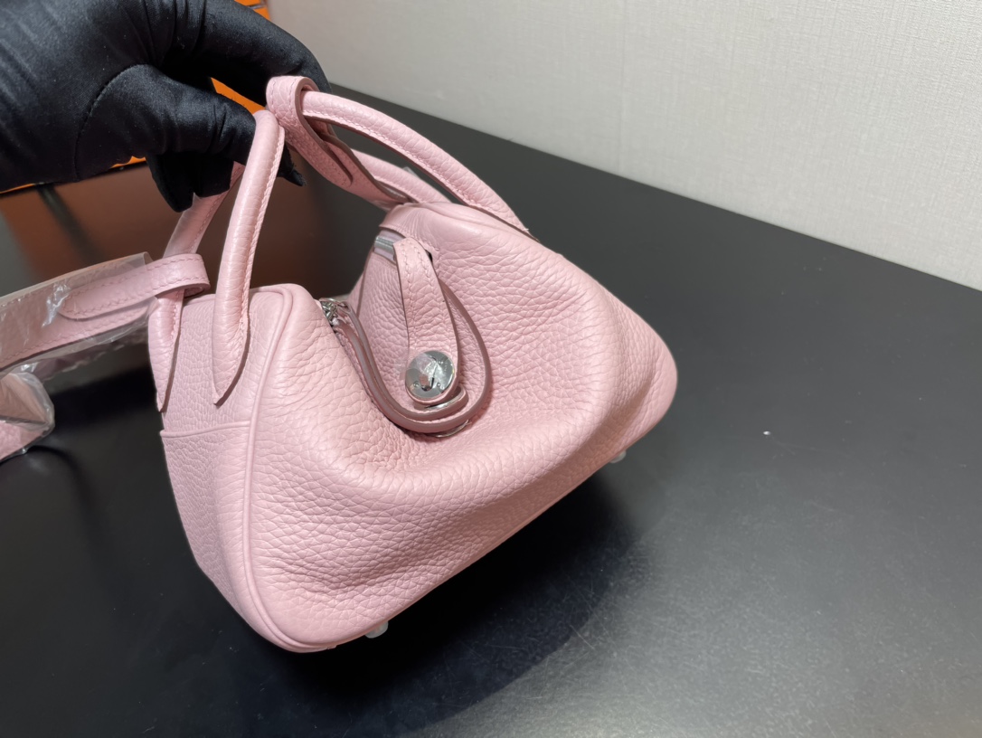 H**mes lindy 19-togo leather-19cm