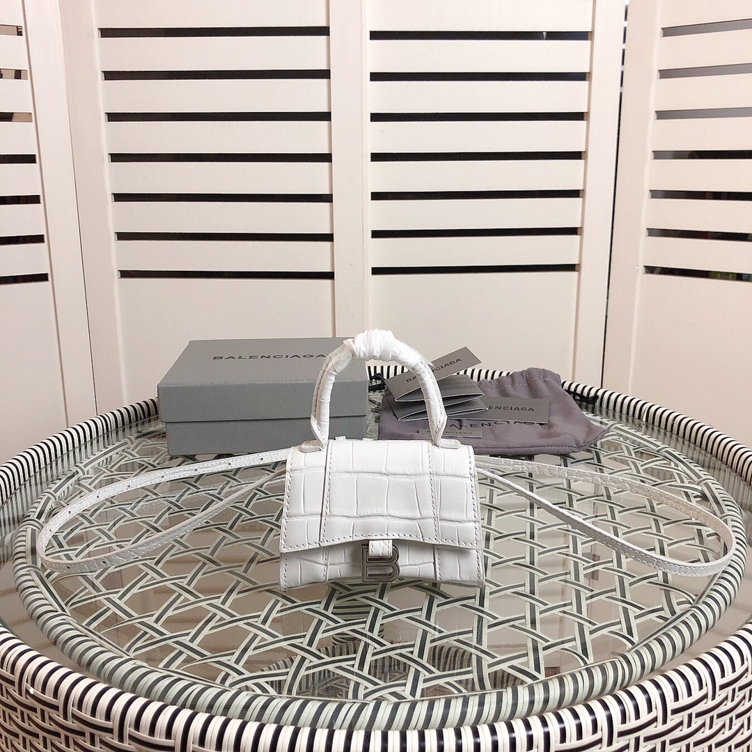 Ba*len*cia*ga mini hourglass-11.5*14*4.5cm