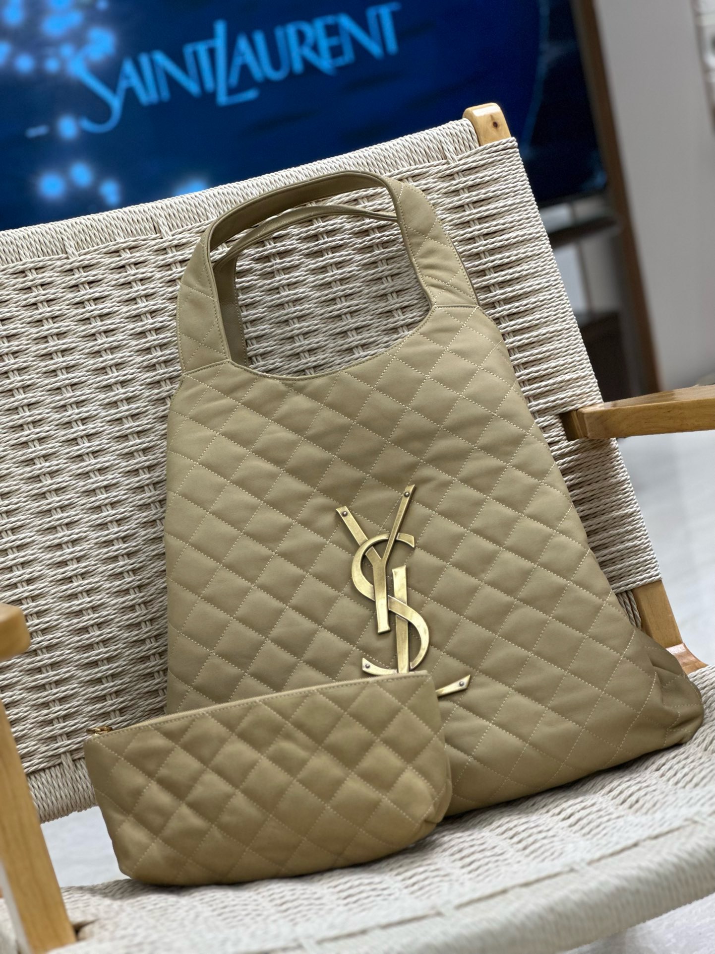 YSL Rive Icare Maxi Bag-38*43*8CM