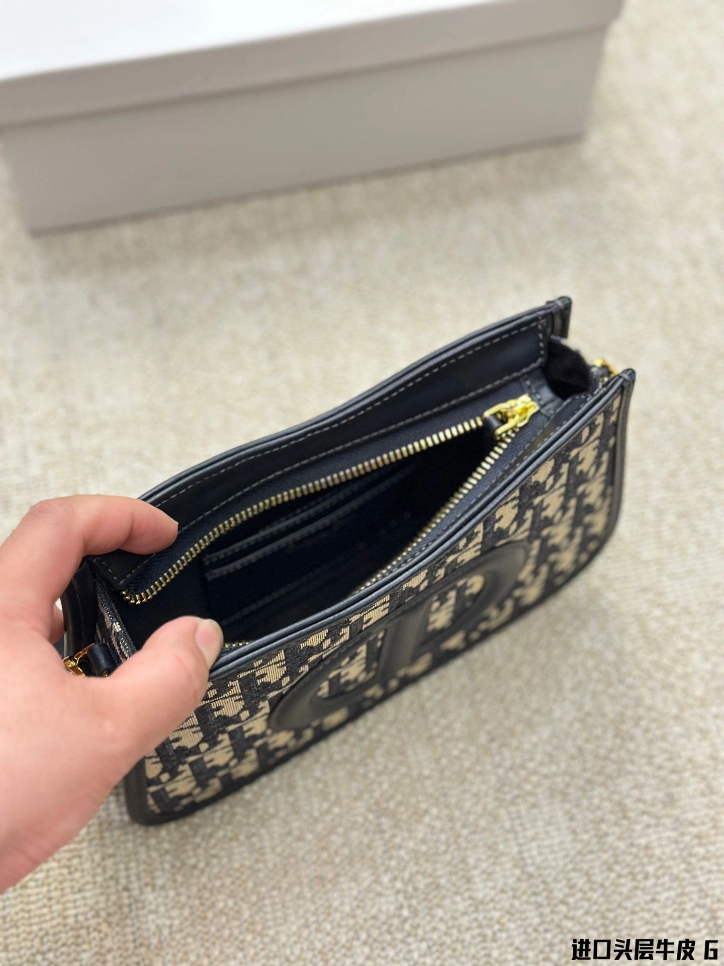 D*or saddle messenger bag-23.5*14.5*6cm