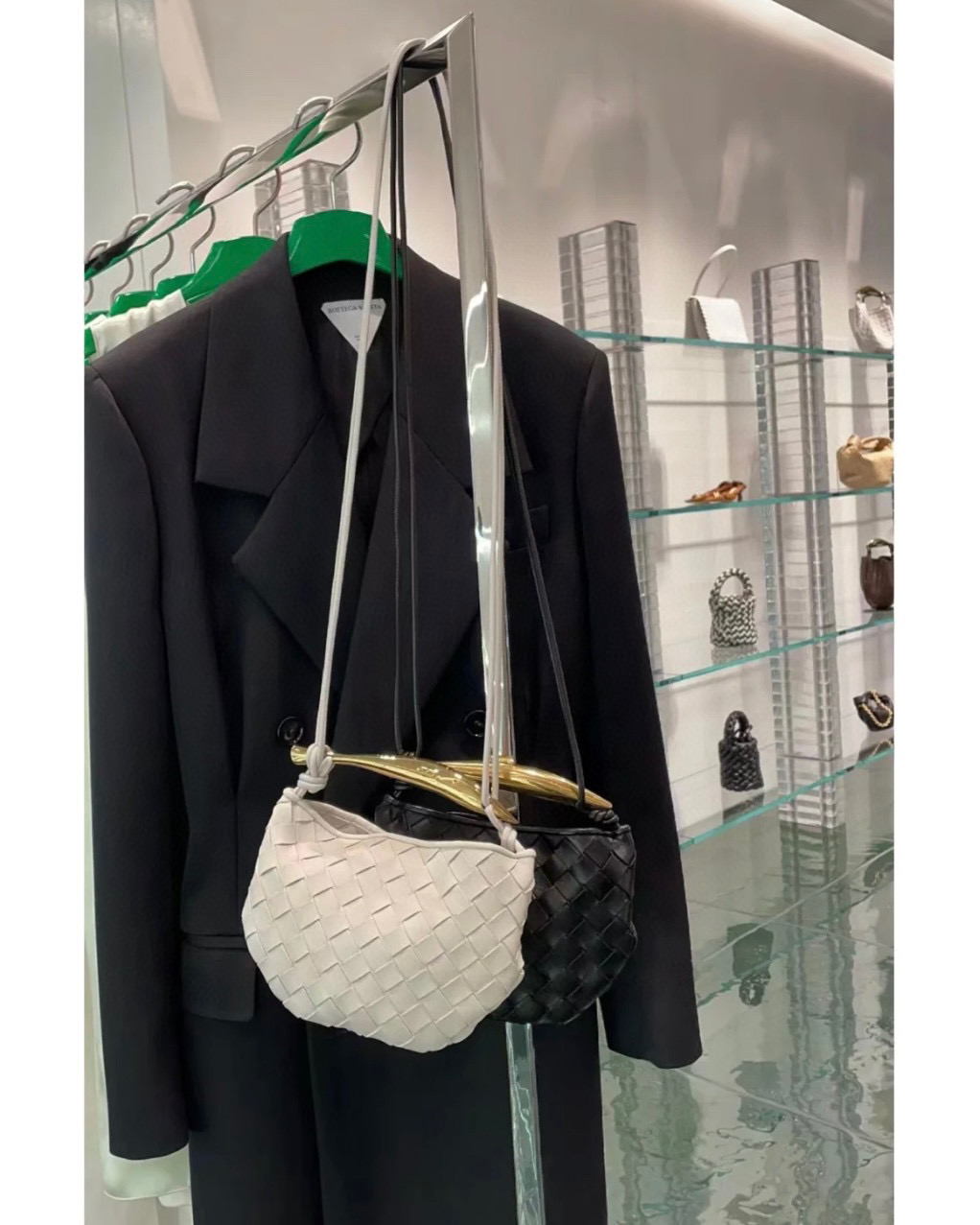 Bo*te*ga ve*ne*ta sardine bag-20*12*2.5cm