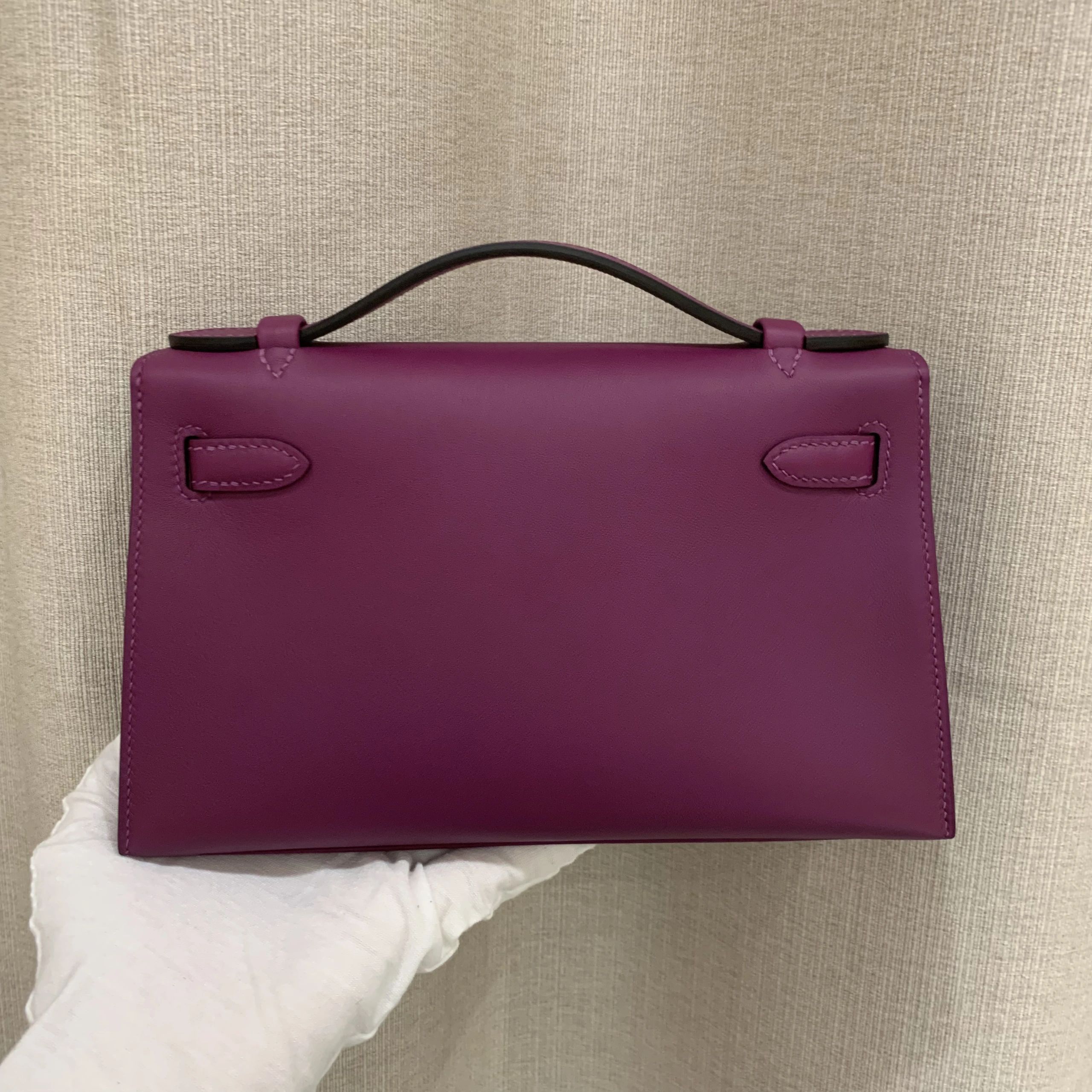 H**mes mini kelly pochette-swift -22cm