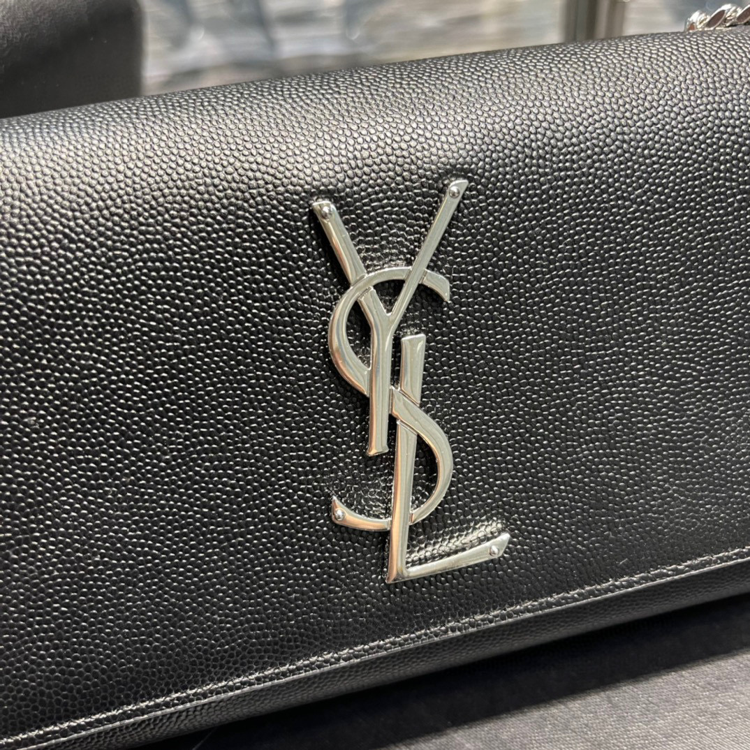 YSL Kate In Grain De Pouder Embossed Leather-20x13.5x5.5CM