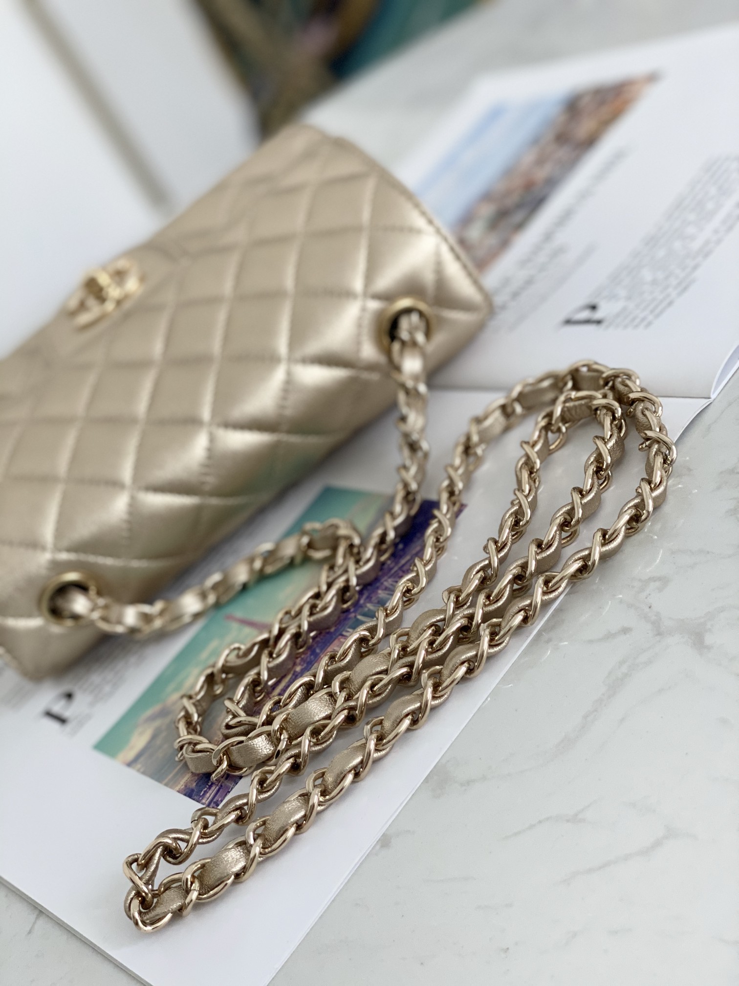 Ch@nel Flap Bag-20CM