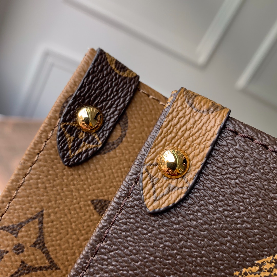 l**is V*t*n onthego handbag-41*34*19cm(brown strap)