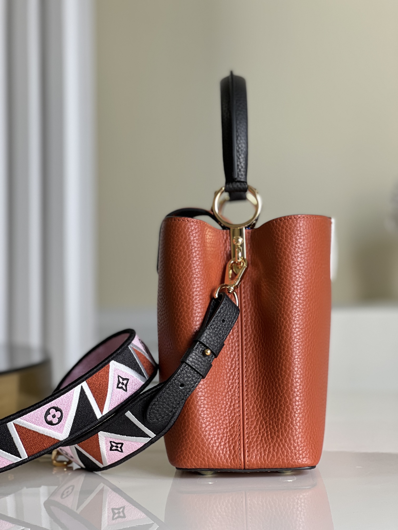 l**is V*t*n capucines handlebag-27*18*9&32*20*11cm