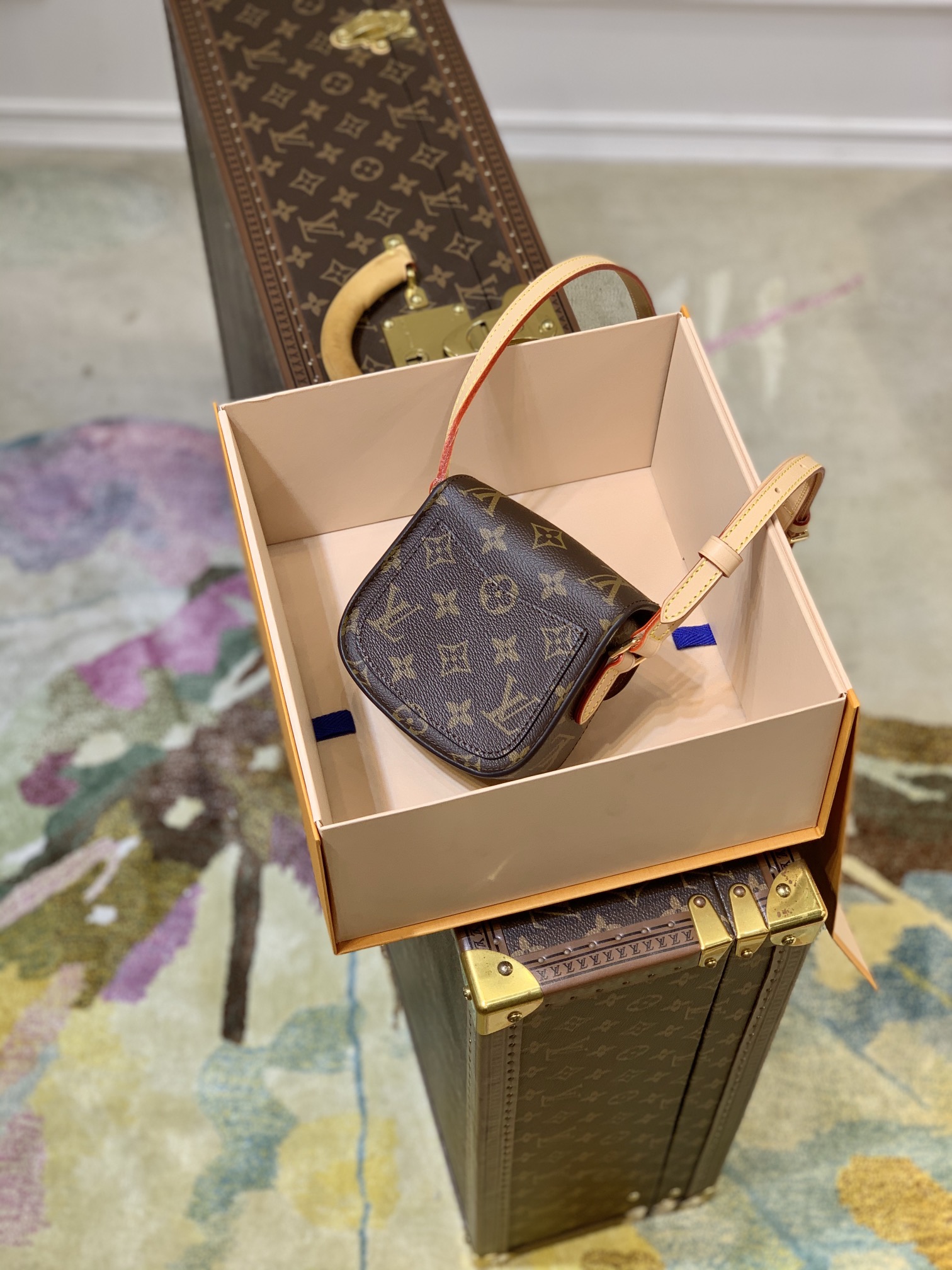 l**is V*t*n vintage saint cloud handbags -m51245-13*6*11cm