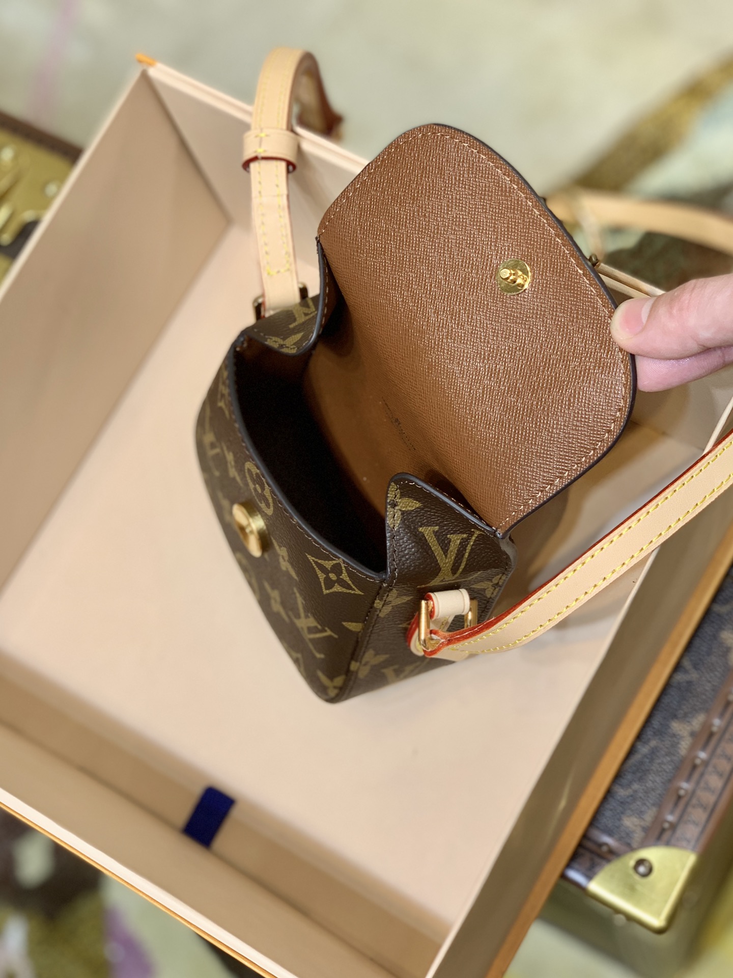 l**is V*t*n vintage saint cloud handbags -m51245-13*6*11cm