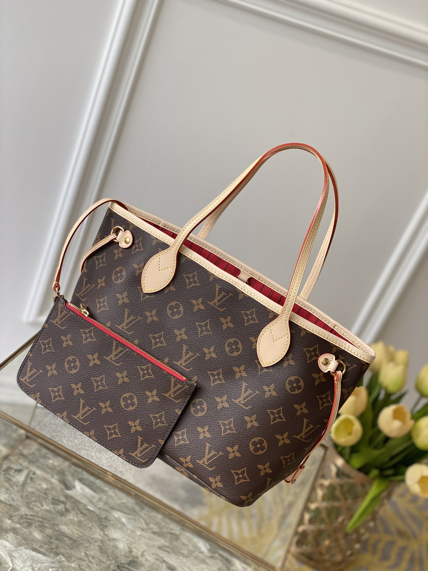 l**is V*t*n neverfull pm -29×21×12cm