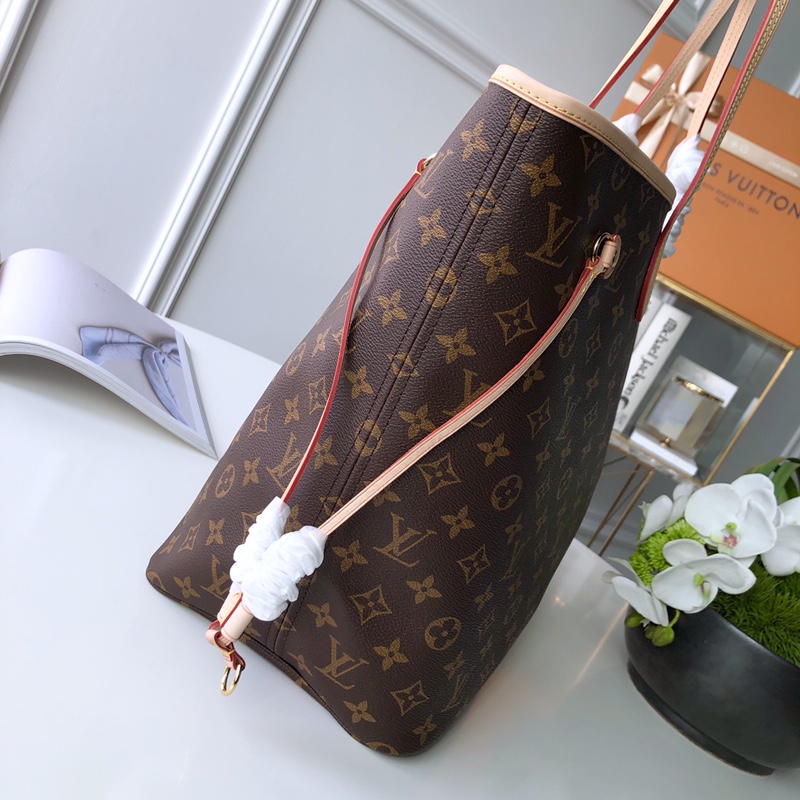 l**is V*t*n neverfull gm (rose red inside) -40*33*20cm