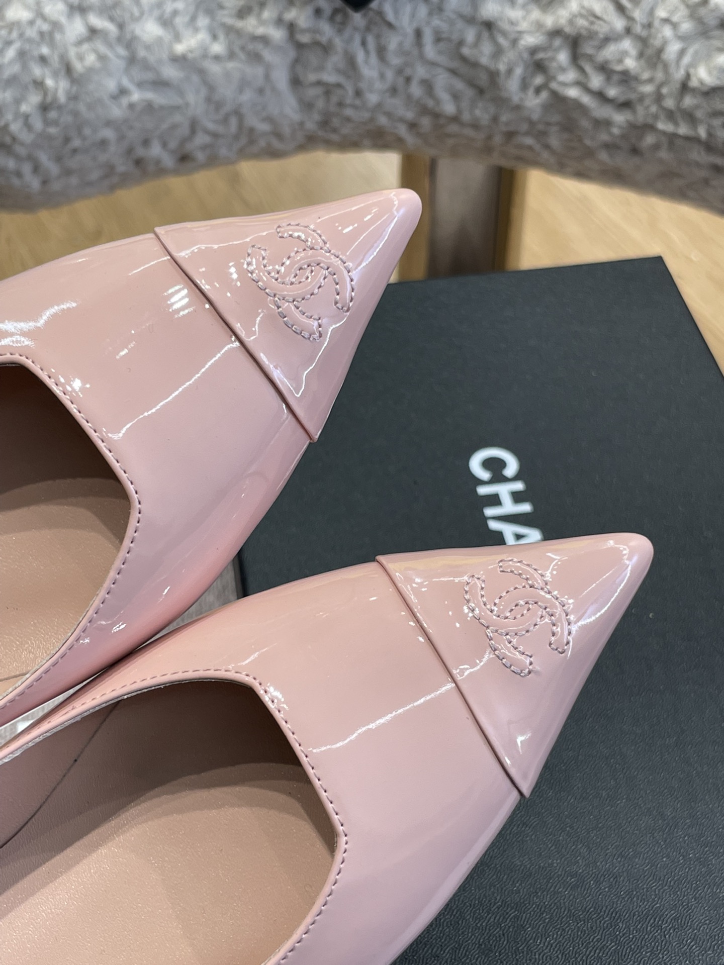 Ch@nel 2022ss Flap Shoes