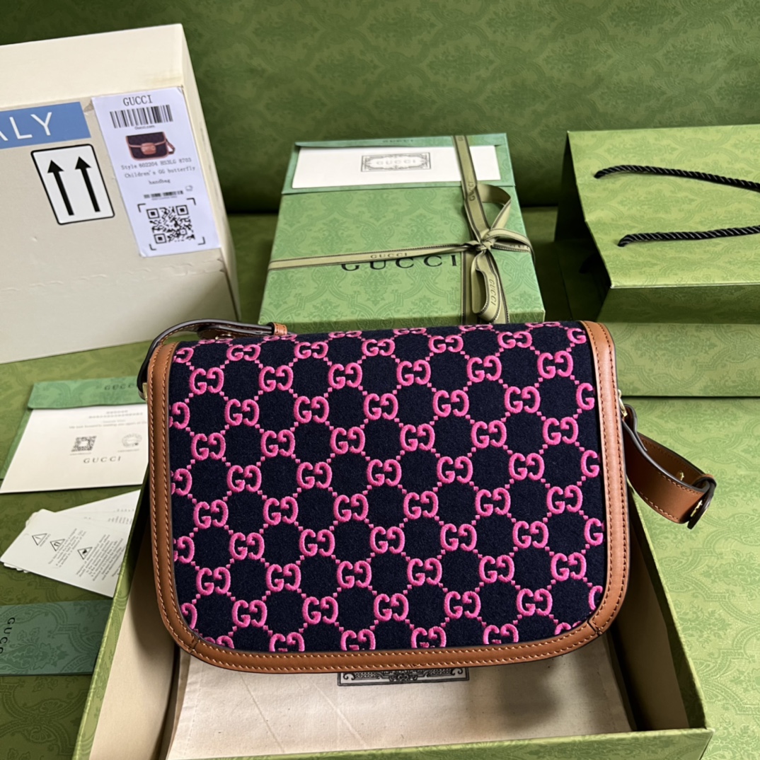 G*u*i 1955 horsebit shoulder bag-25*18*8cm