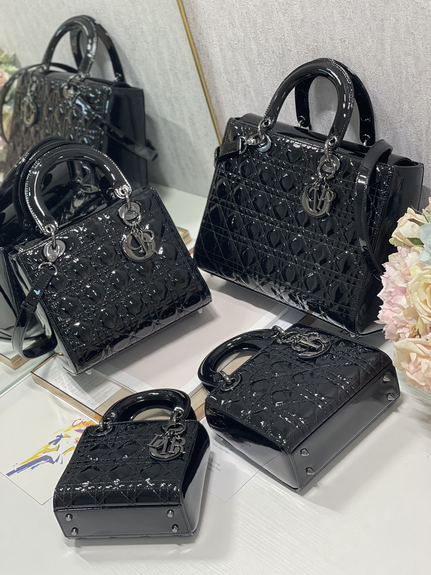 lady D*or handle bags