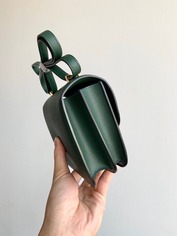 H**mes constance epsom leather-19cm