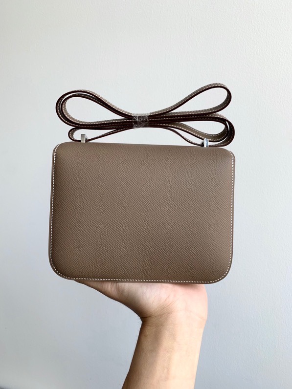 H**mes constance epsom leather-19cm