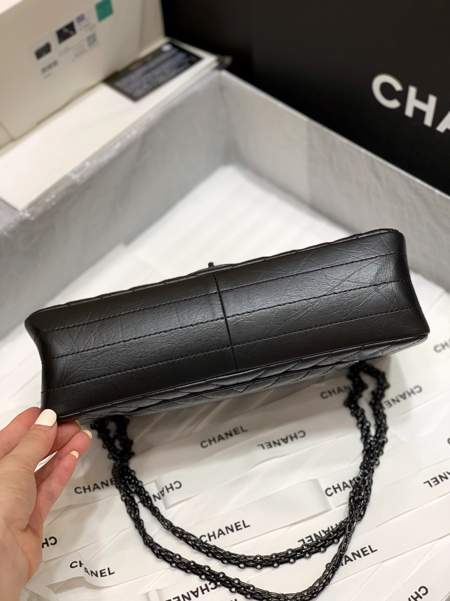 Ch@nel Reissue 2.55 Flap Bag -28CM