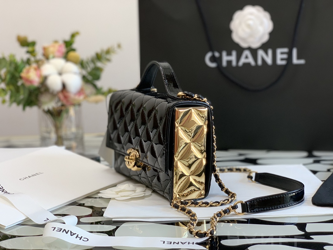 Ch@nel Flap Bag-12*5.5*18CM