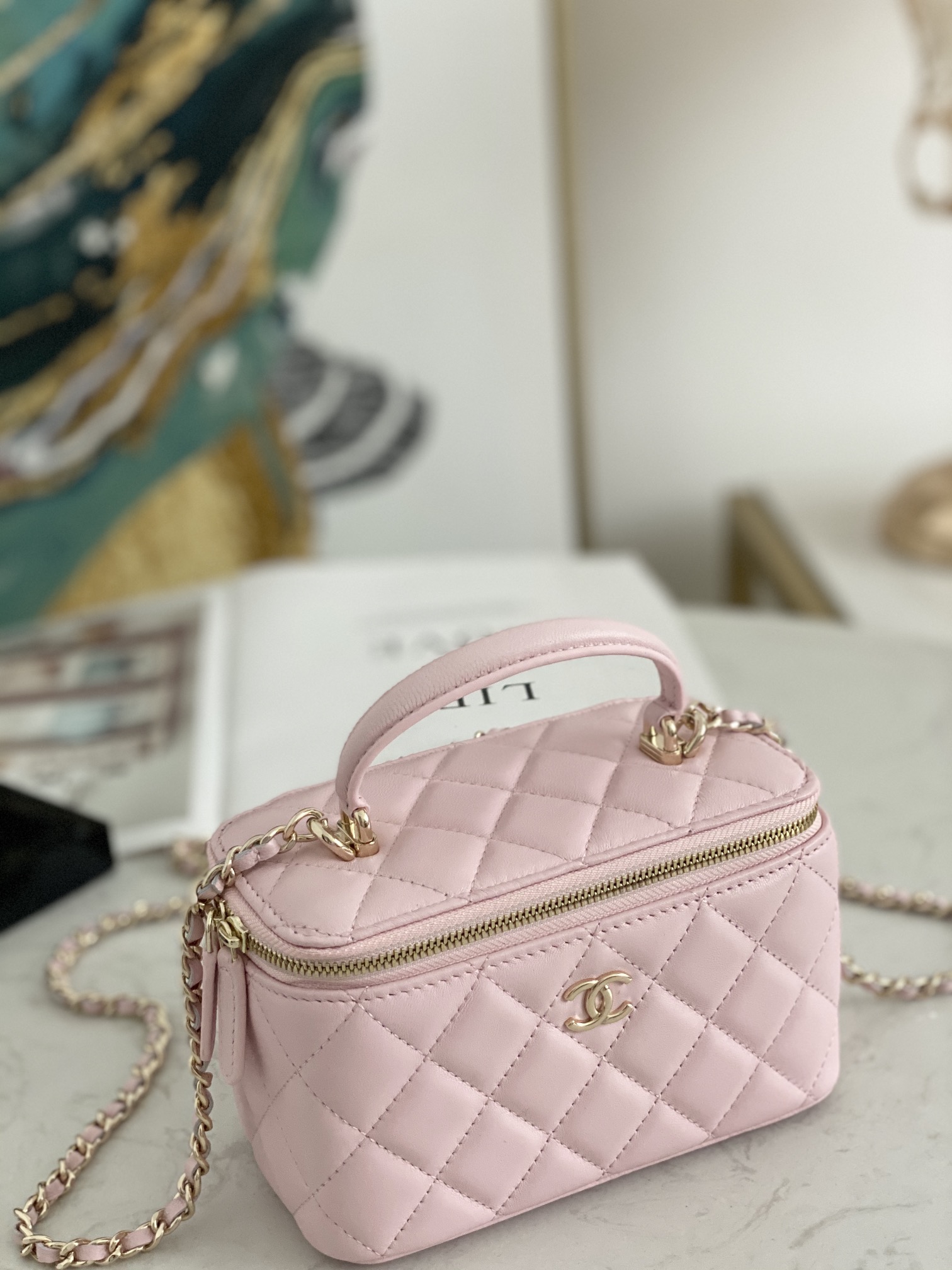 Ch@nel Cosmetic Bag-18CM