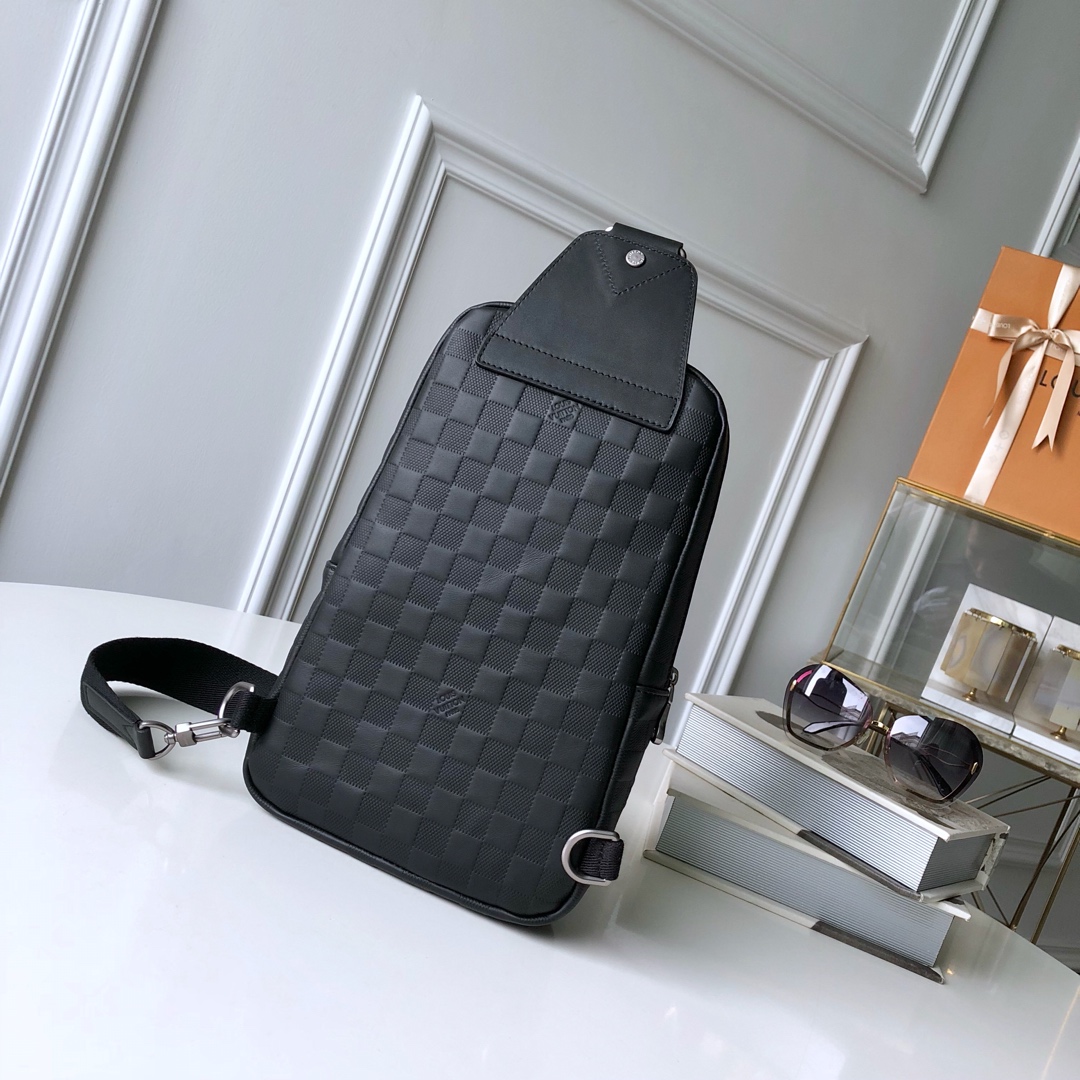l**is V*t*n damier graphite avenue bag-20 *31 x*10cm