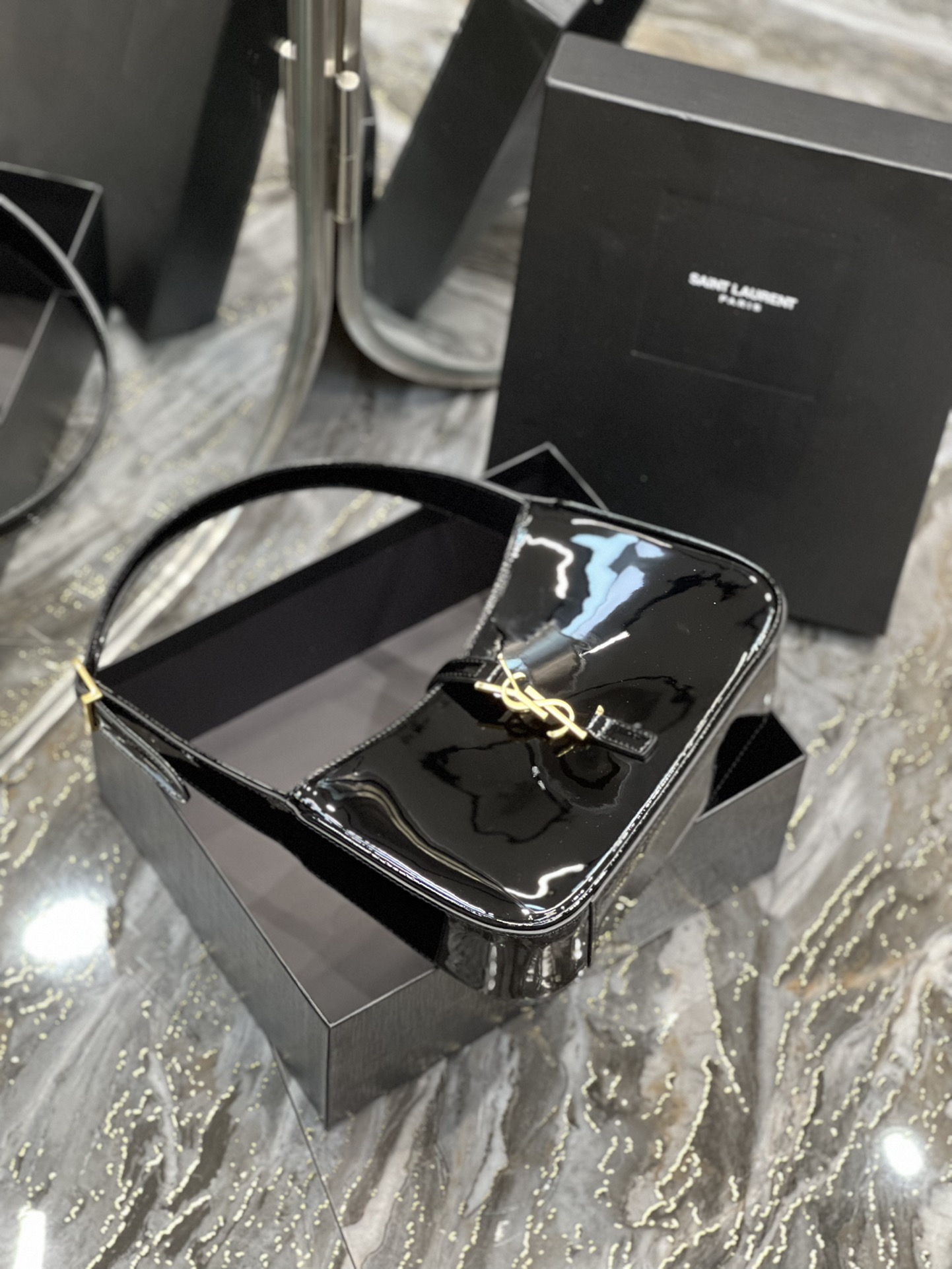 YSL Le5A7 Vintage Bag-25X14X6CM