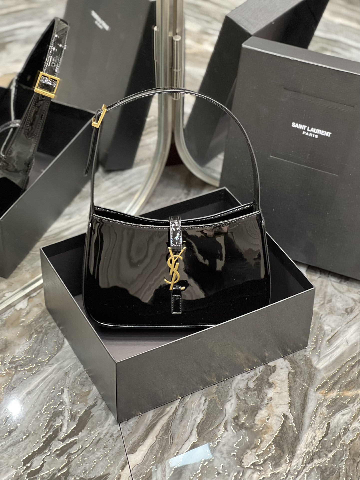 YSL Le5A7 Vintage Bag-25X14X6CM