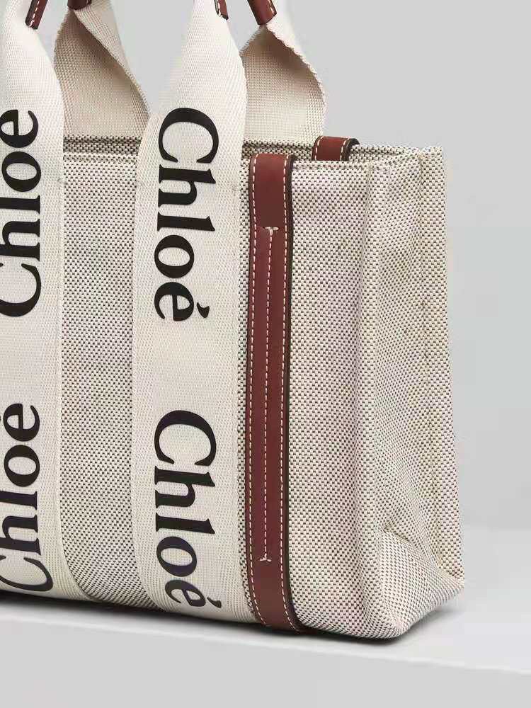 Chloe Woody Tote Bag