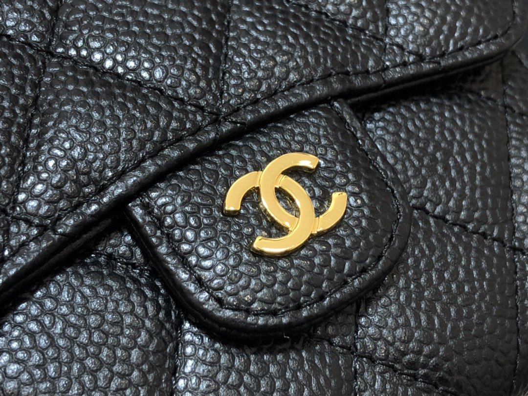 Ch@nel Wallet-Gold Harware-11*10CM