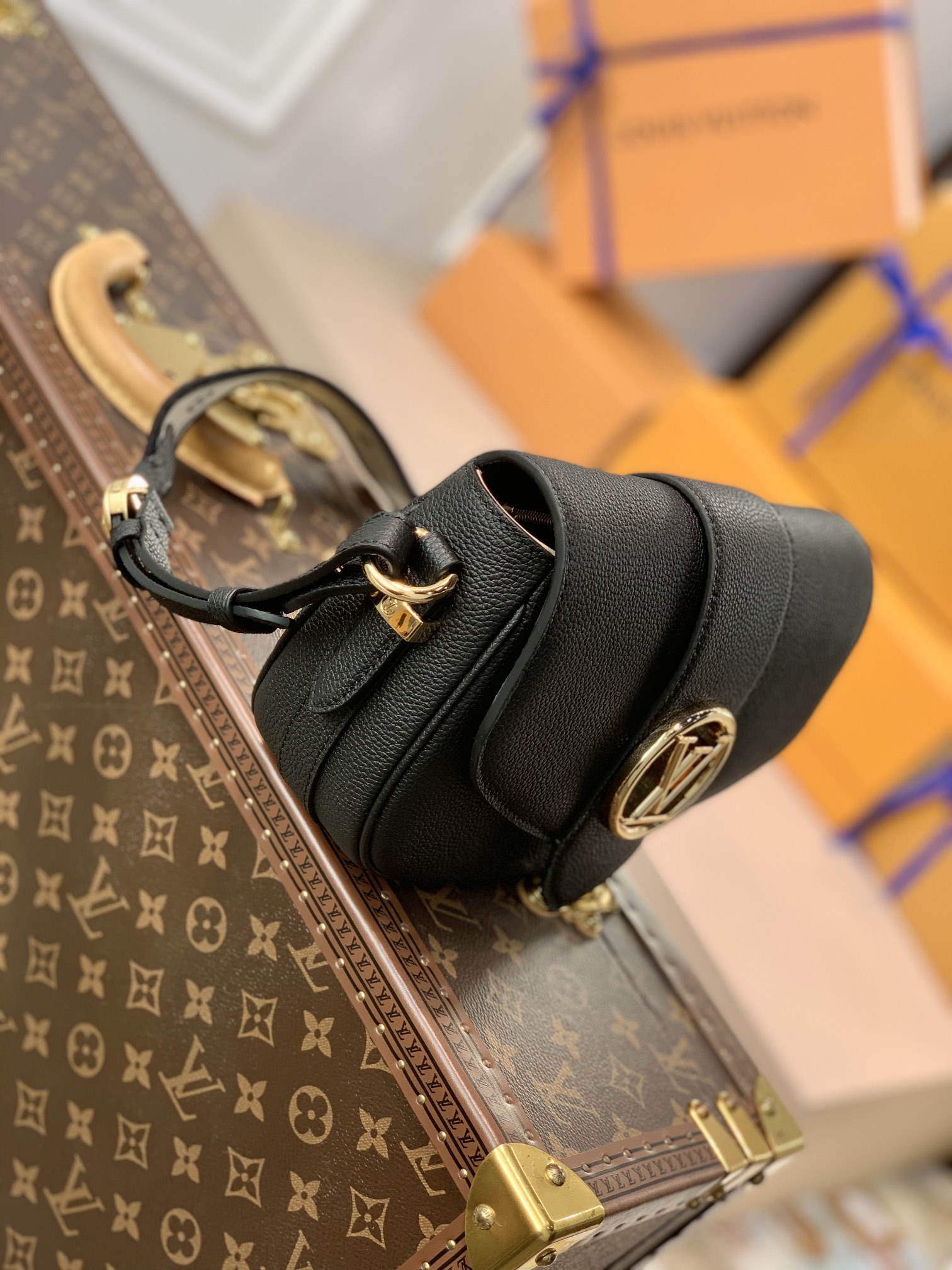 l**is V*t*n pont 9 soft handbags-m58967-25*17.5*8cm