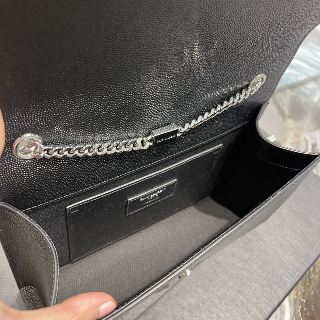 YSL Medium In Grain De Pouder Embossed Leather-24*14.5*5.5CM