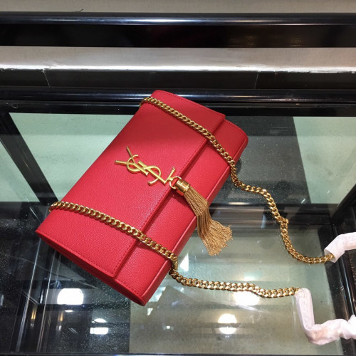 YSL Medium In Grain De Pouder Embossed Leather-24*14.5*5.5CM