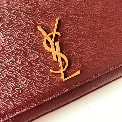 YSL Medium In Grain De Pouder Embossed Leather-24*14.5*5.5CM