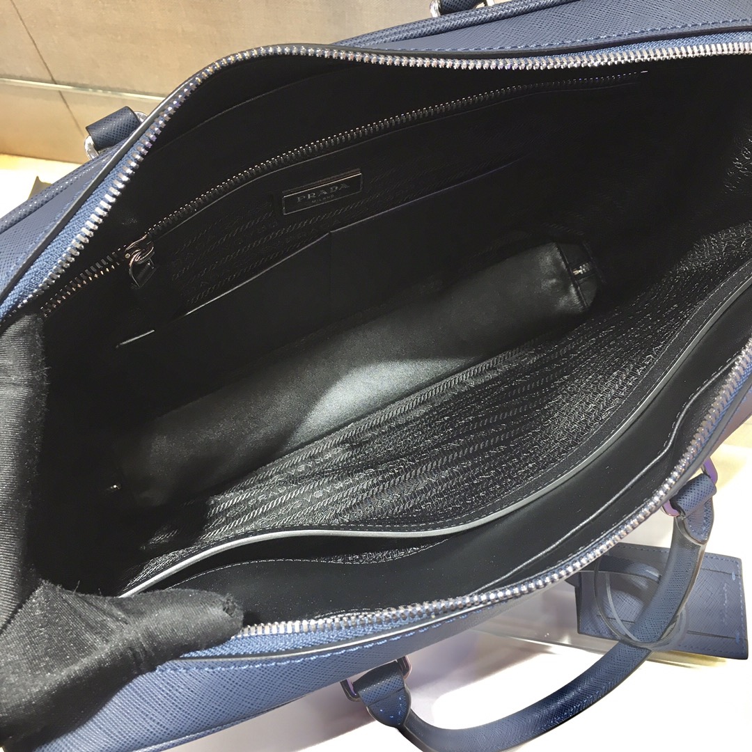 Pra*a saffiano top handlebag-2ve011d-36*28*6.5cm