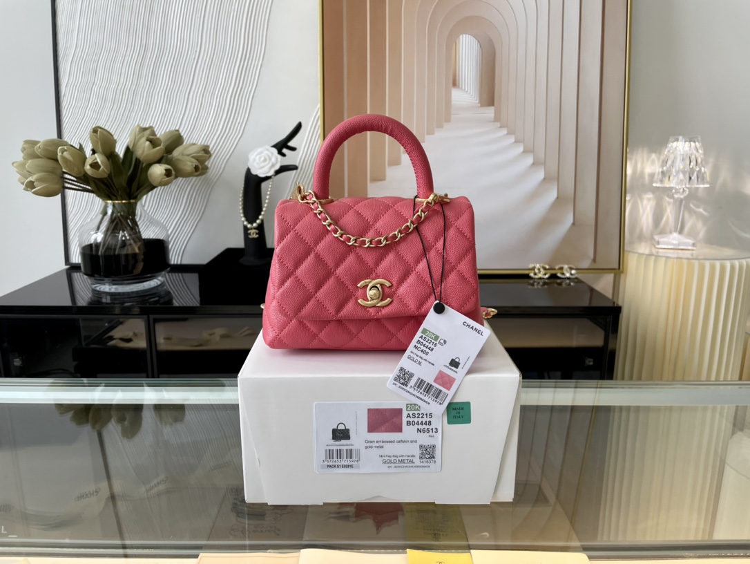 Ch@nel Coco Handlebag-13*19*9CM