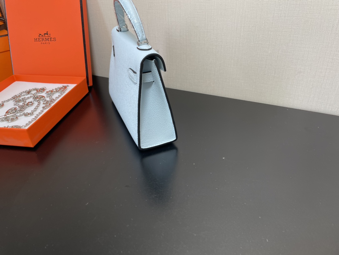 H**mes kelly-gold&silver hardware-19cm