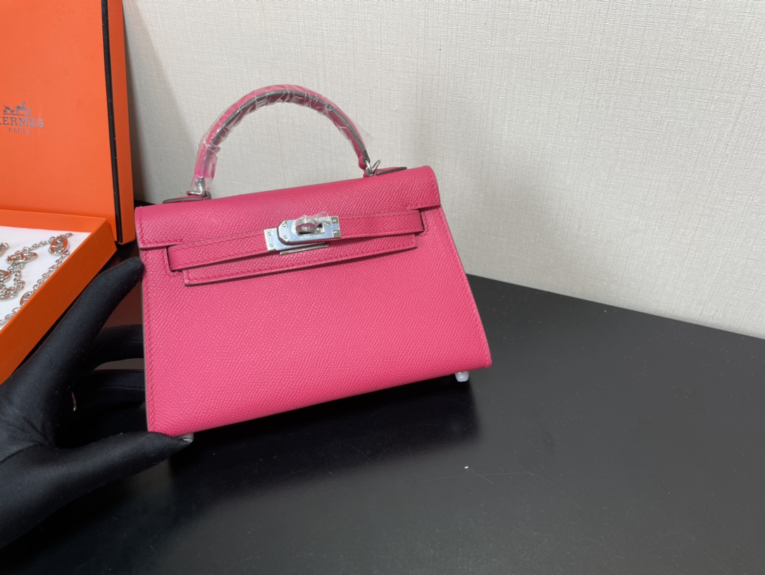H**mes kelly-gold&silver hardware-19cm
