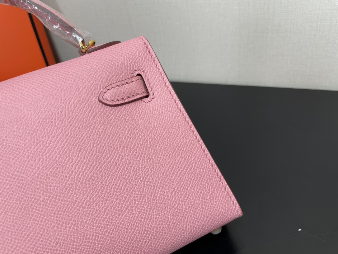 H**mes kelly-gold&silver hardware-19cm