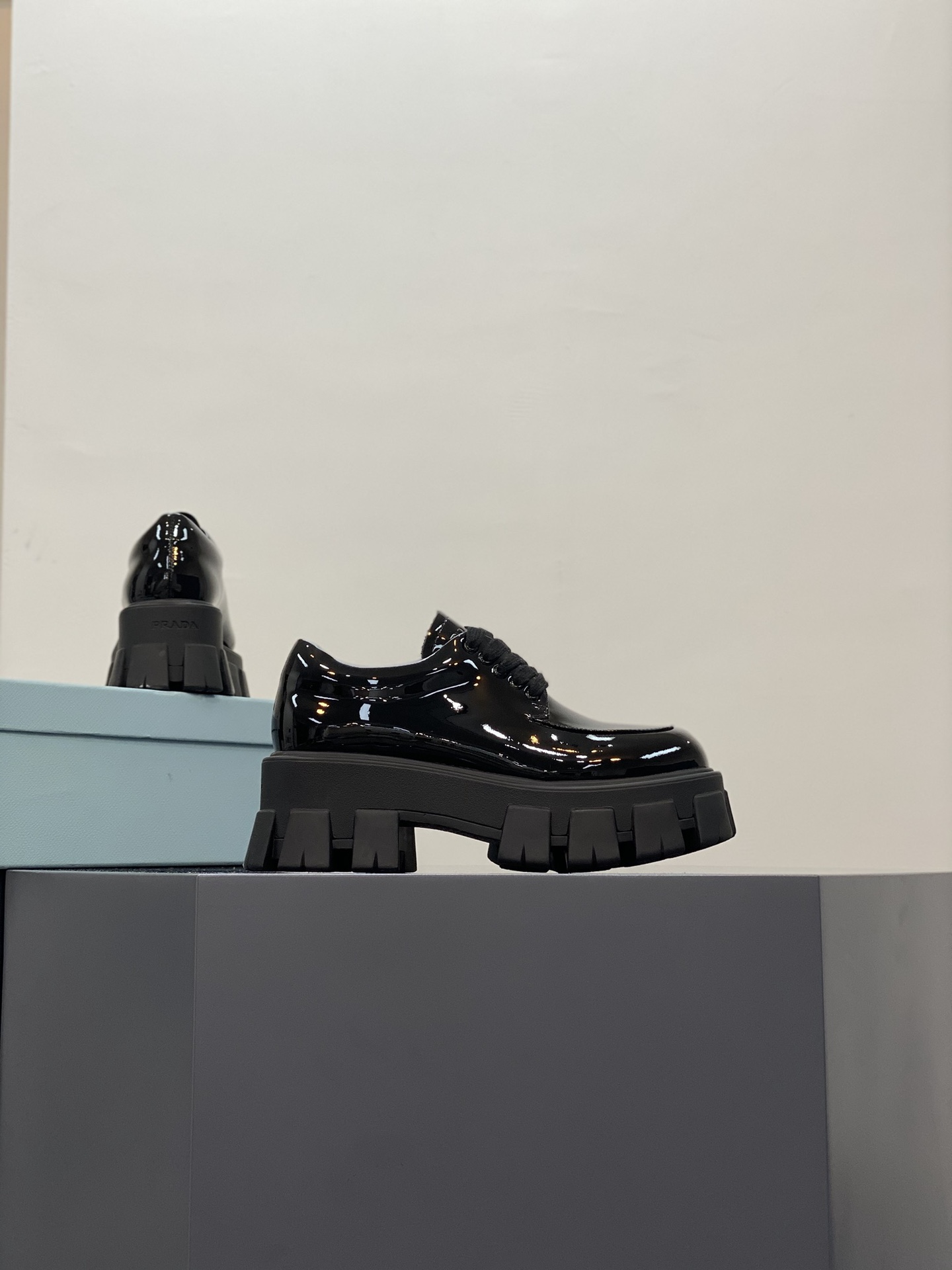 Pra*a loafers 2022ss-5.5cm